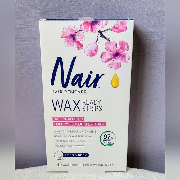 NAIR HAIR REMOVER WAX READY STRIPS - LEGS AND BODY - LOT OF 6 - Picture 2 of 2